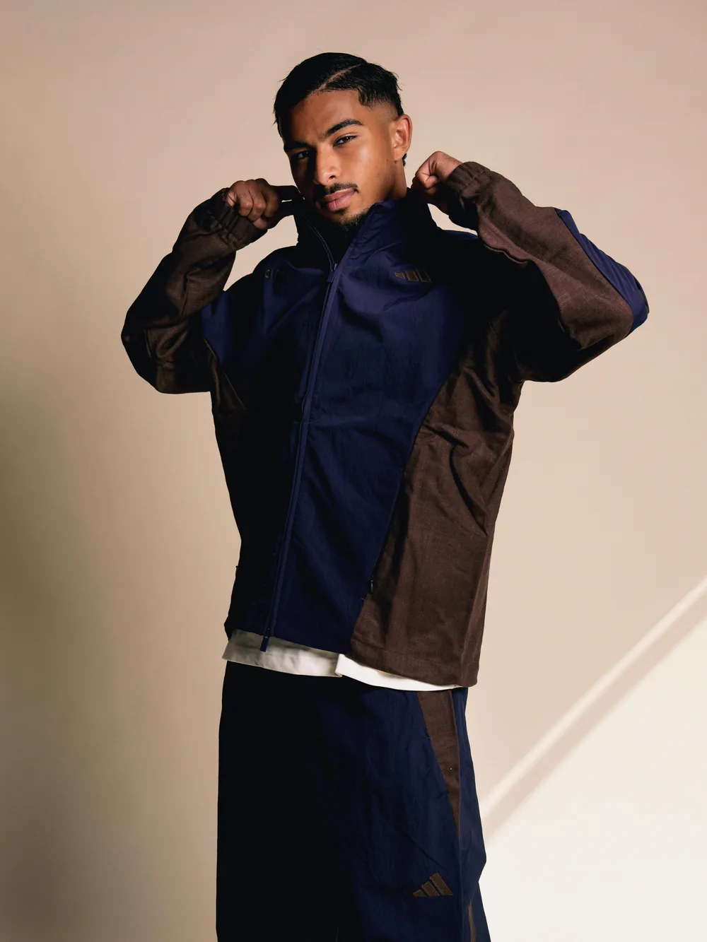 Gessime Yassine × adidas, shooting lifestyle